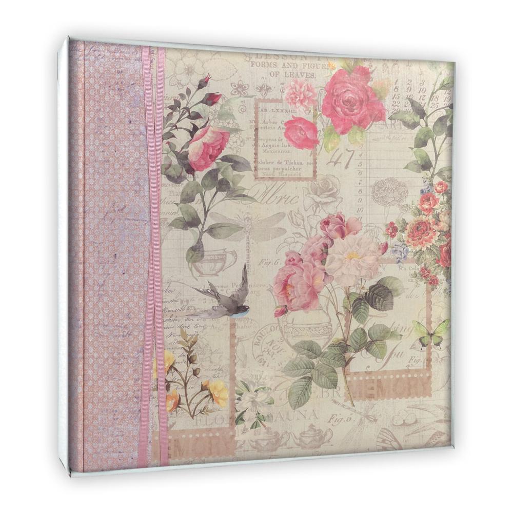 Ophelia Album Rose - 32x32 cm (100 pages blanches / 50 feuilles)