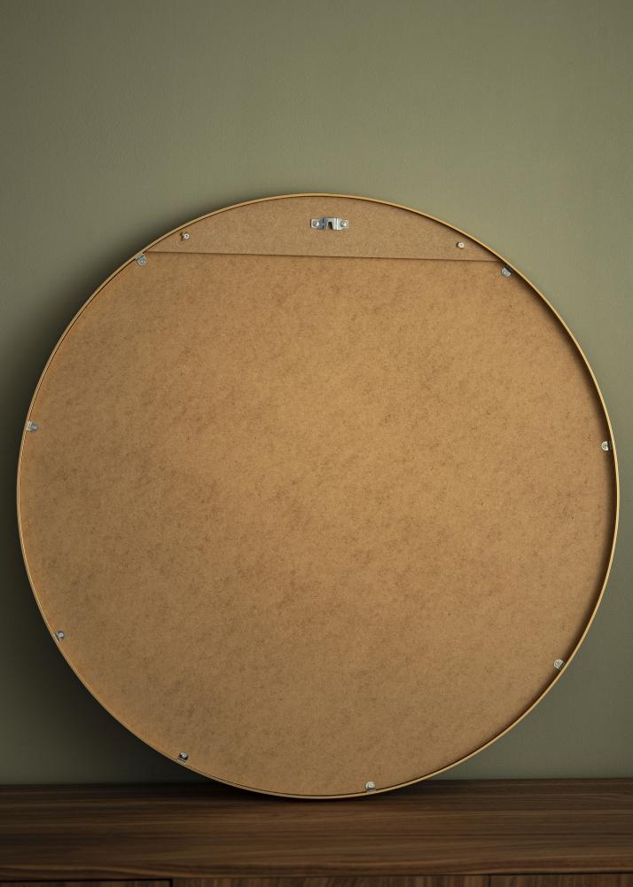 Miroir Modern Or diamètre 80 cm